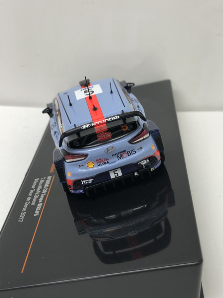 1/43 ヒョンデ i20 Coupe WRC 2017年　ティエリー・ヌービル　二コラ・ジルソー
