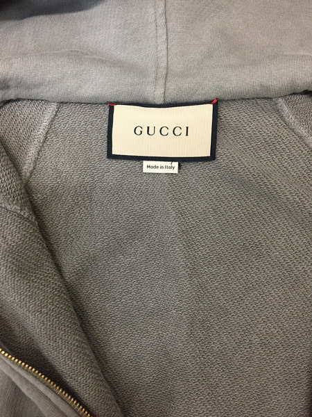 GUCCI/21SS/ウェブストライプ/コットンジャージースウェットシャツ/XS/644656-XJC3W