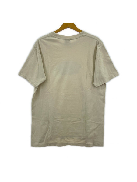 STUSSY 半袖Tシャツ・カットソー フロント ロゴ S/Sカットソー ベージュ M