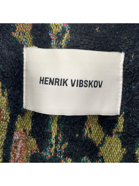 Henrik Vibskov 24AW Dimout ジャガードコート M マルチ