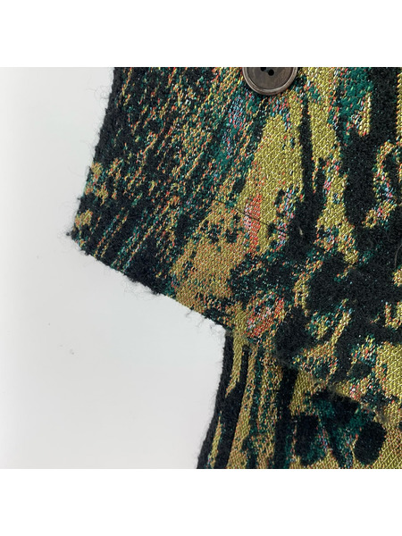 Henrik Vibskov 24AW Dimout ジャガードコート M マルチ
