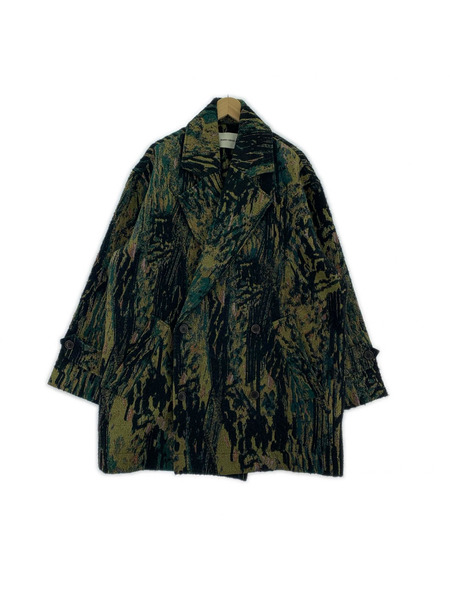 Henrik Vibskov 24AW Dimout ジャガードコート M マルチ