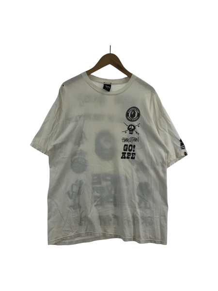 STUSSY×A BATHING APE MULTI ICON TEE 2010年 HWT L