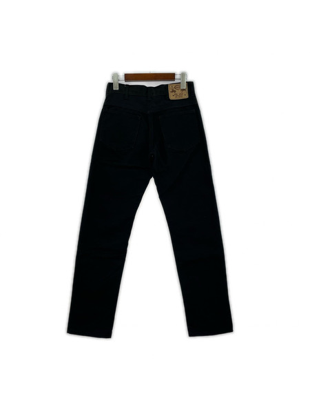 OLD・VINTAGE パンツ 70s頃 COWDEN USA製 テーパード ブラックデニムパンツ(29)