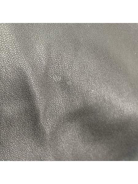 MONITALY フェイクレザーフーディジャケット 黒 M32821-3-SMU (M)