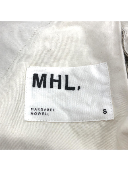 MHL. TINY STRIPE COTTON ストライプ トラウザーズパンツ