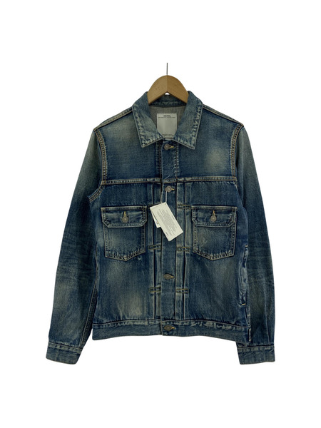 VISVIM デニムジャケット/SS 101 JKT DAMAGED/M