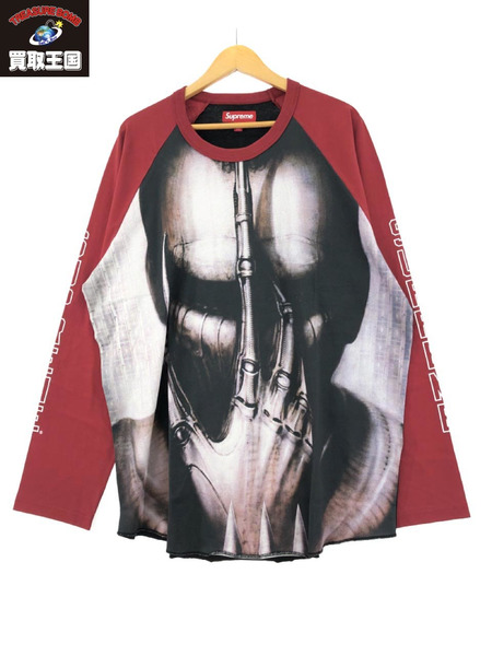 ファッションSupreme H.R. Giger Raglan L/S Top