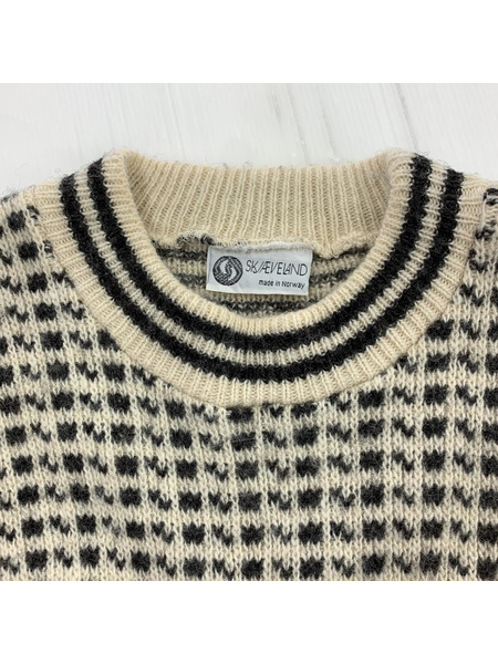 skjaeveland ノルウェー製 ニットセーター