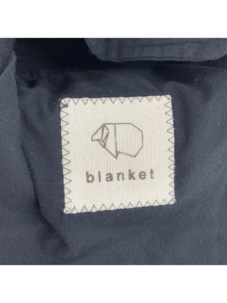 blanket ブランケットコート Pコート 4 ブラック