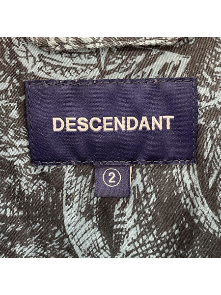 半袖シャツ DESCENDANT シャツ 総柄