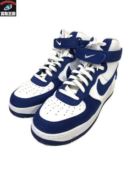 NIKE　Nike Air Force 1 High EMB Dodgers/27.5cm/青/白/ナイキ