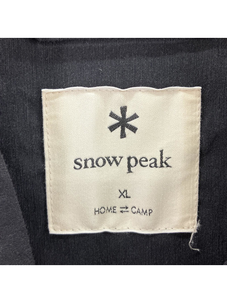 Snow Peak ブルゾン・ジャンパー コーチジャケット/BLK/コットン[値下]