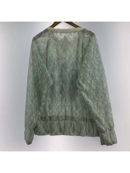 長袖Tシャツ・カットソー BALMUNG メッシュPO 青[値下]