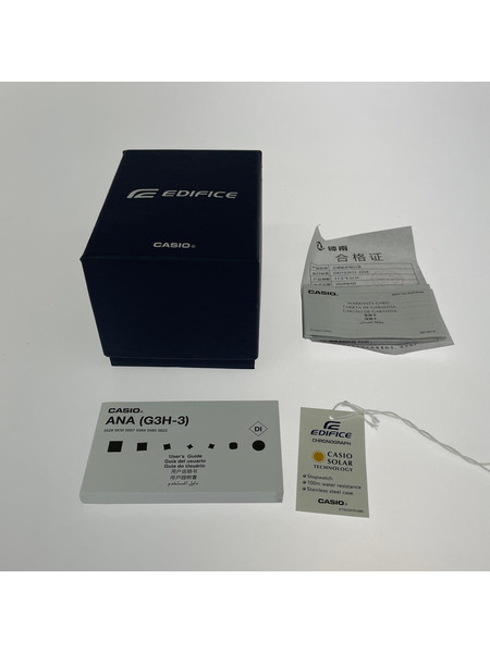 CASIO ソノ他 EDIFICE ソーラー EQS-920DB-1A