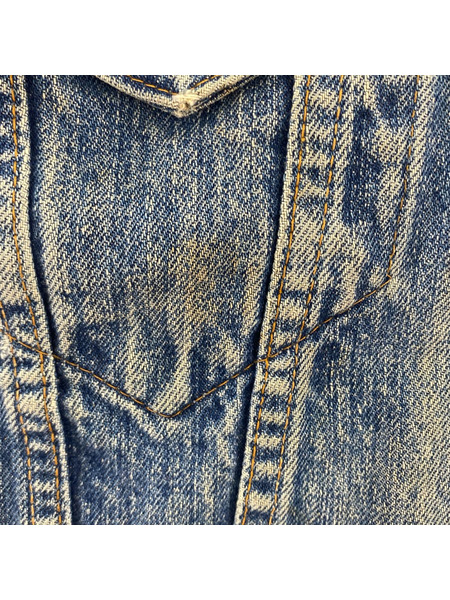 Levi's デニムジャケット 70s USA製 70505-0217 デニムジャケット ダメージアリ