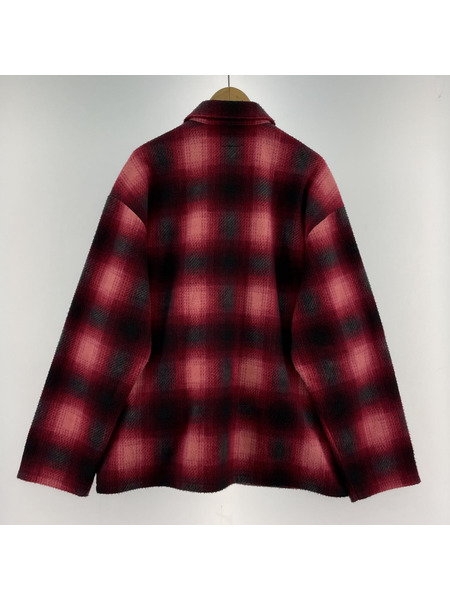 Supreme 20AW Shadow Plaid Fleece Shirt (L)