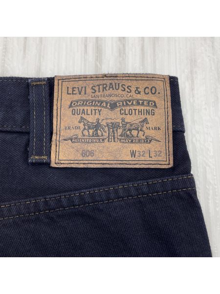 LEVI'S VINTAGE CLOTHING デニム・ジーンズ 606 USA製 後染メ Ｗ32