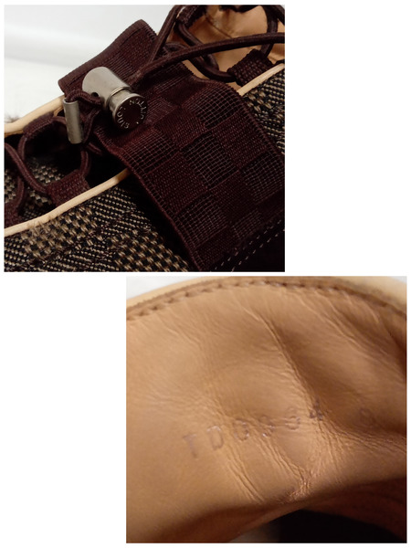 LOUIS VUITTON ダミエ ドライビングシューズ　ダミエジェアン /8