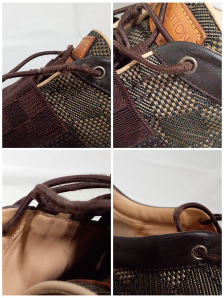 LOUIS VUITTON ダミエ ドライビングシューズ　ダミエジェアン /8