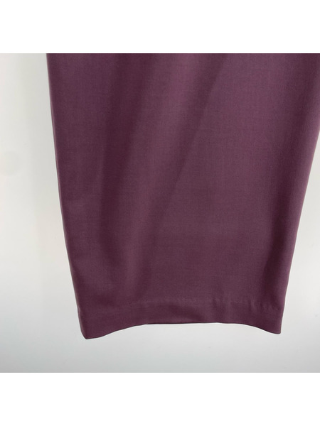 CLANE パンツ BASIC TUCK PANTS (1) パープル